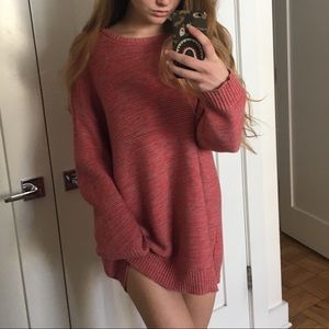 oversized sweater dress